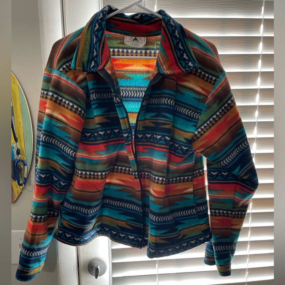 Vintage Aztec Black Mountain Jacket